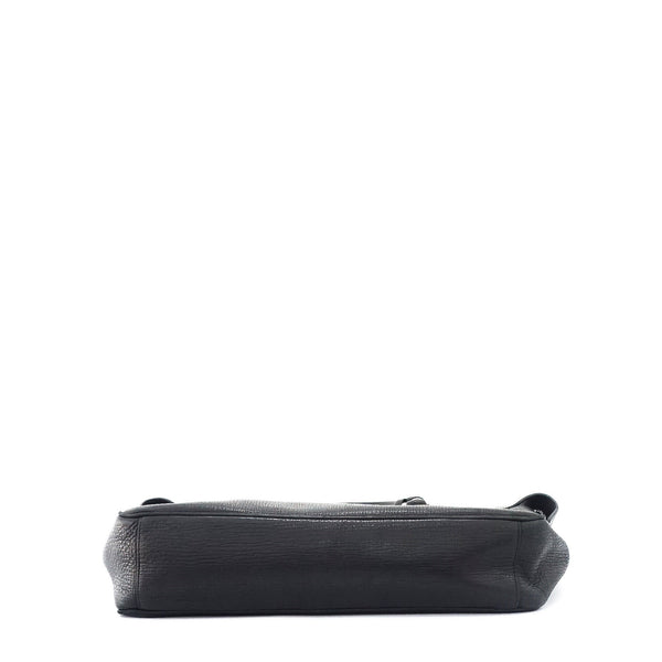 Bally Black Leather Mens Tote Bag