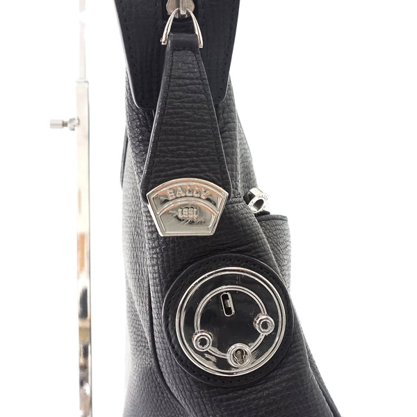 Bally Black Leather Mens Tote Bag