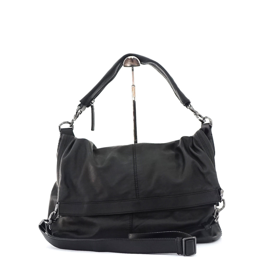 Givenchy Black Leather Mens Shoulder Bag