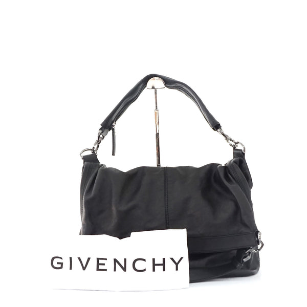 Givenchy Black Leather Mens Shoulder Bag