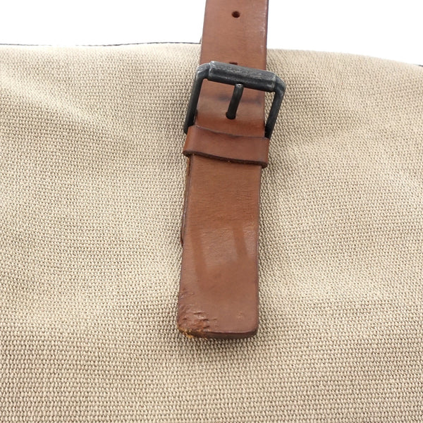 Bottega Veneta Canvas Beige Travel Bag
