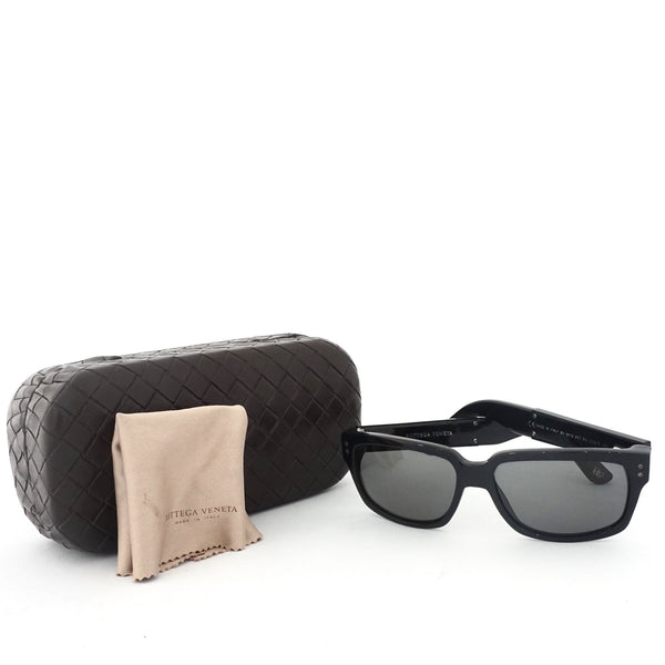 Bottega Veneta Black Mens Sunglasses