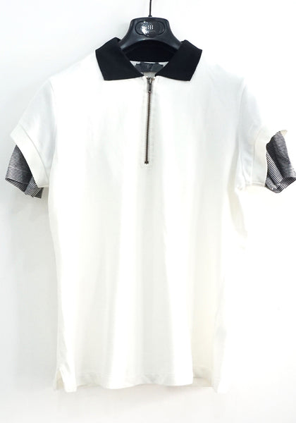 Alexander McQueen White Polo Shirt