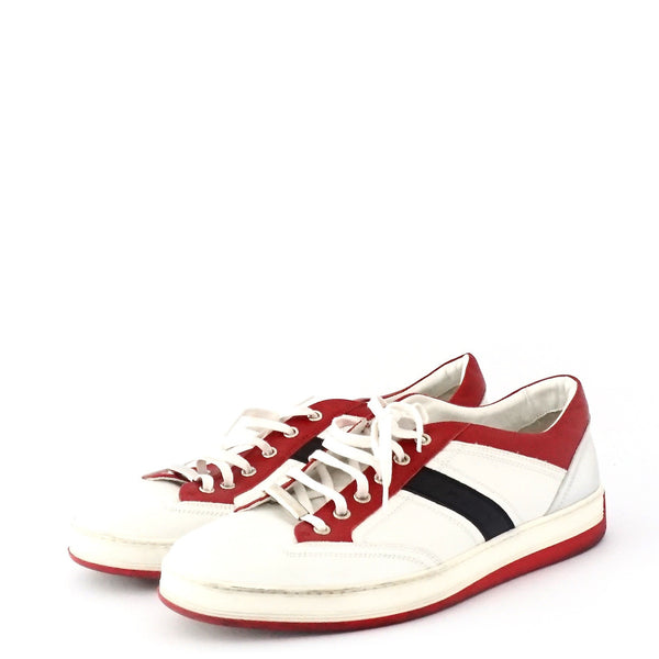Dior White and Red Sneakers 8