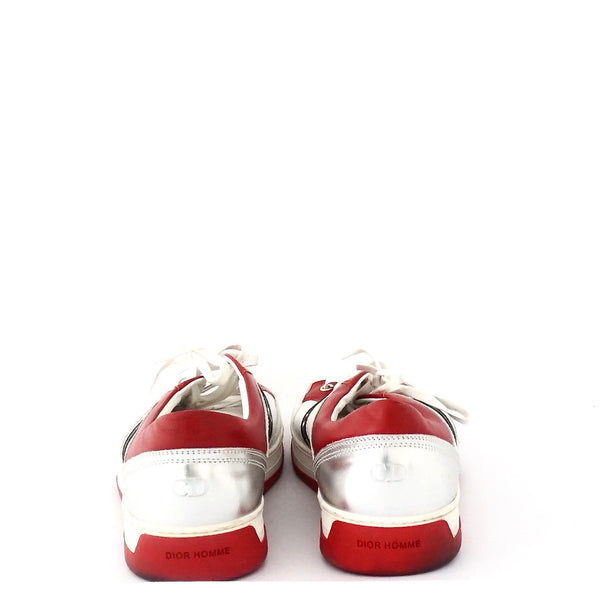 Dior White and Red Sneakers 8
