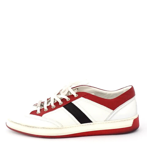 Dior White and Red Sneakers 8