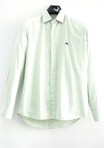 Etro Green Check Shirt