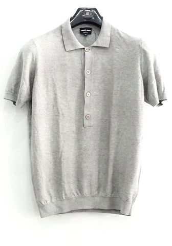 Giorgio Armani Grey Polo Shirt