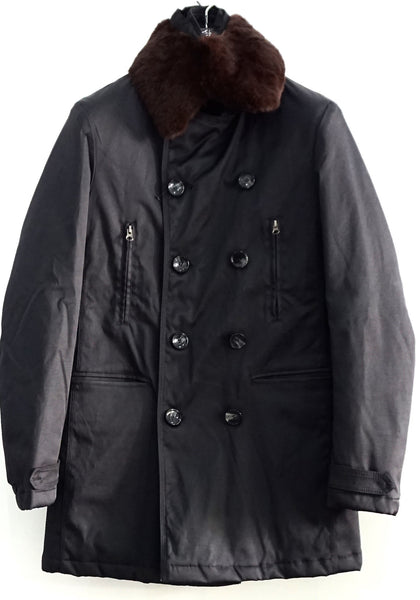 David Mayer Naman Navy Blue Coat