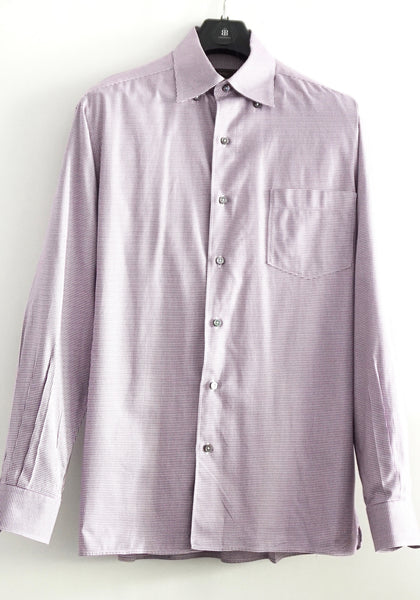 Ermenegildo Zegna Purple Houndstooth L