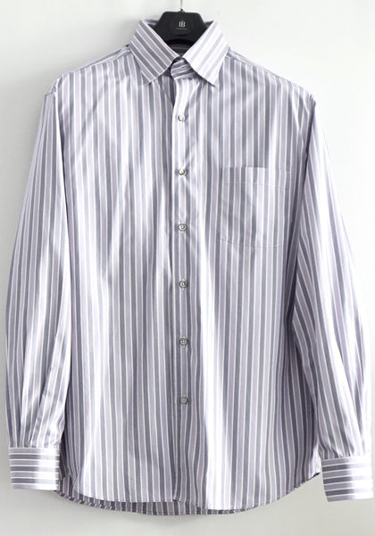 Ermenegildo Zegna Purple-Grey Stripe L