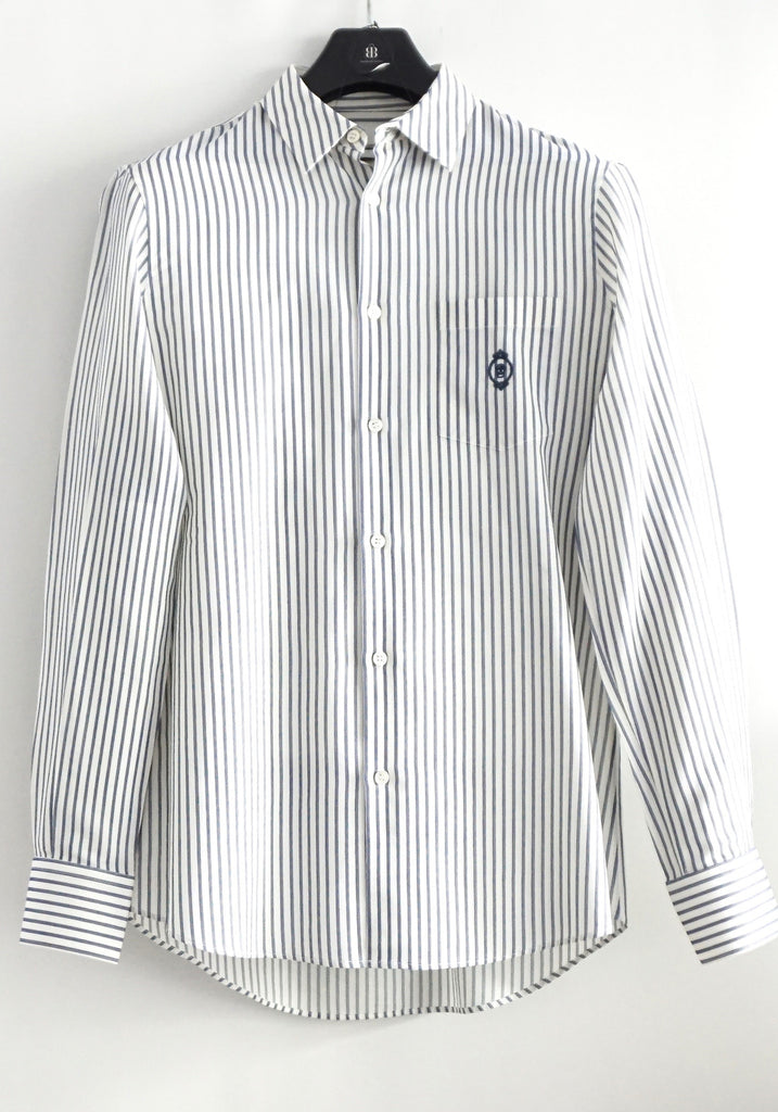 Alexander McQueen Blue-White Stripe 50