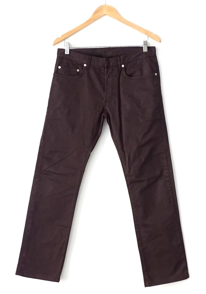 Dior Brown Khakis Slim Fit