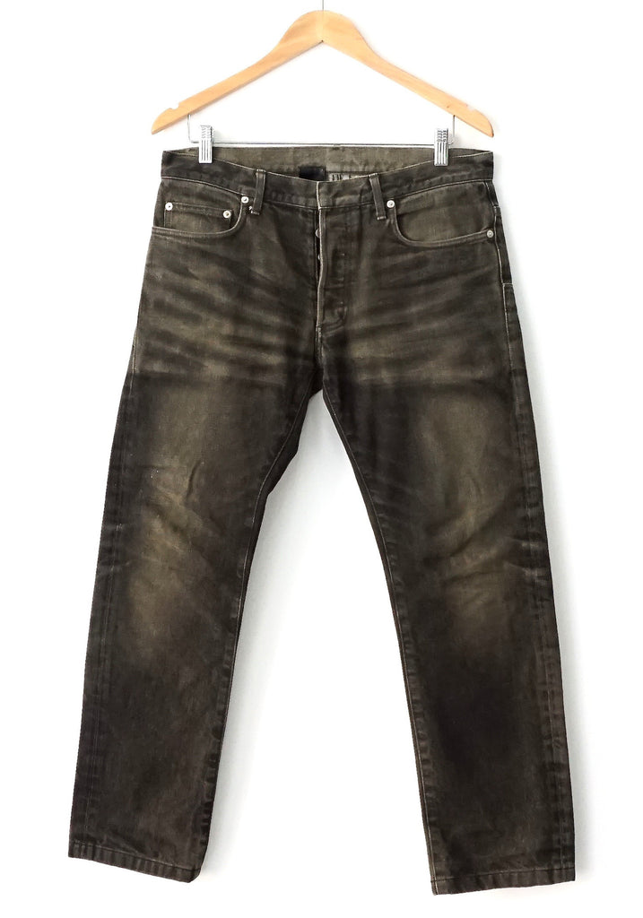 Dior Green Grey Jeans