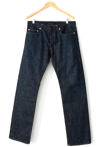 Dior Raw Blue Jeans